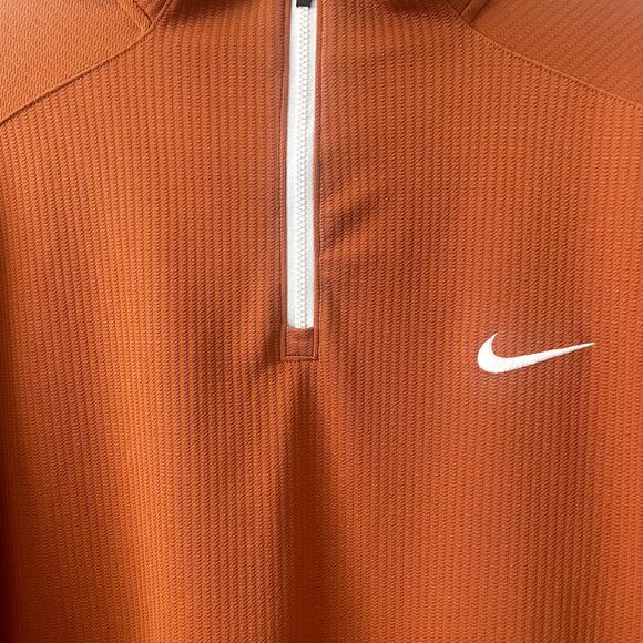 Nike Dry Fit Mens 1/4 Zip Long Sleeve Pullover Sz XXL - Picture 2 of 5